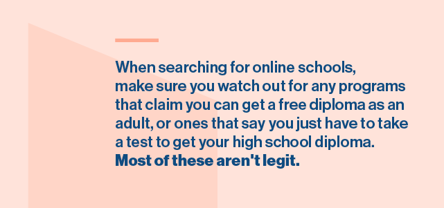 Accredited Online High Schools
